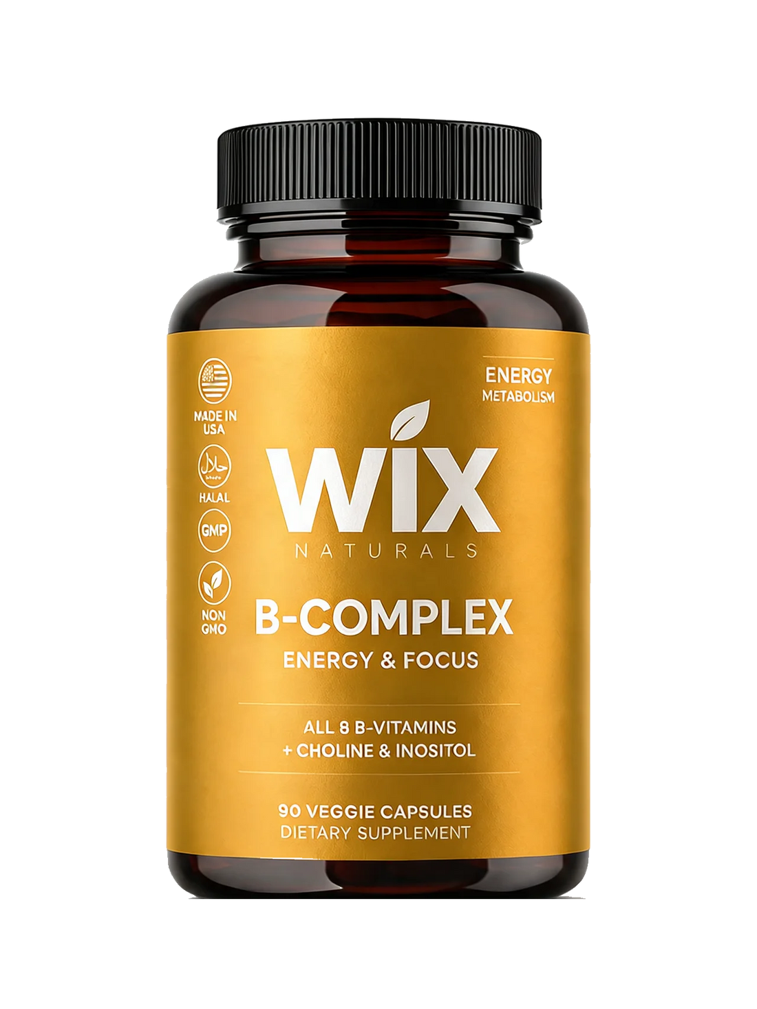 WIX B-Complex — 90 Veggie Capsules