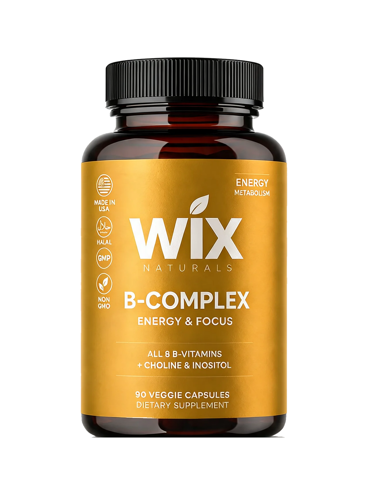 WIX B-Complex — 90 Veggie Capsules