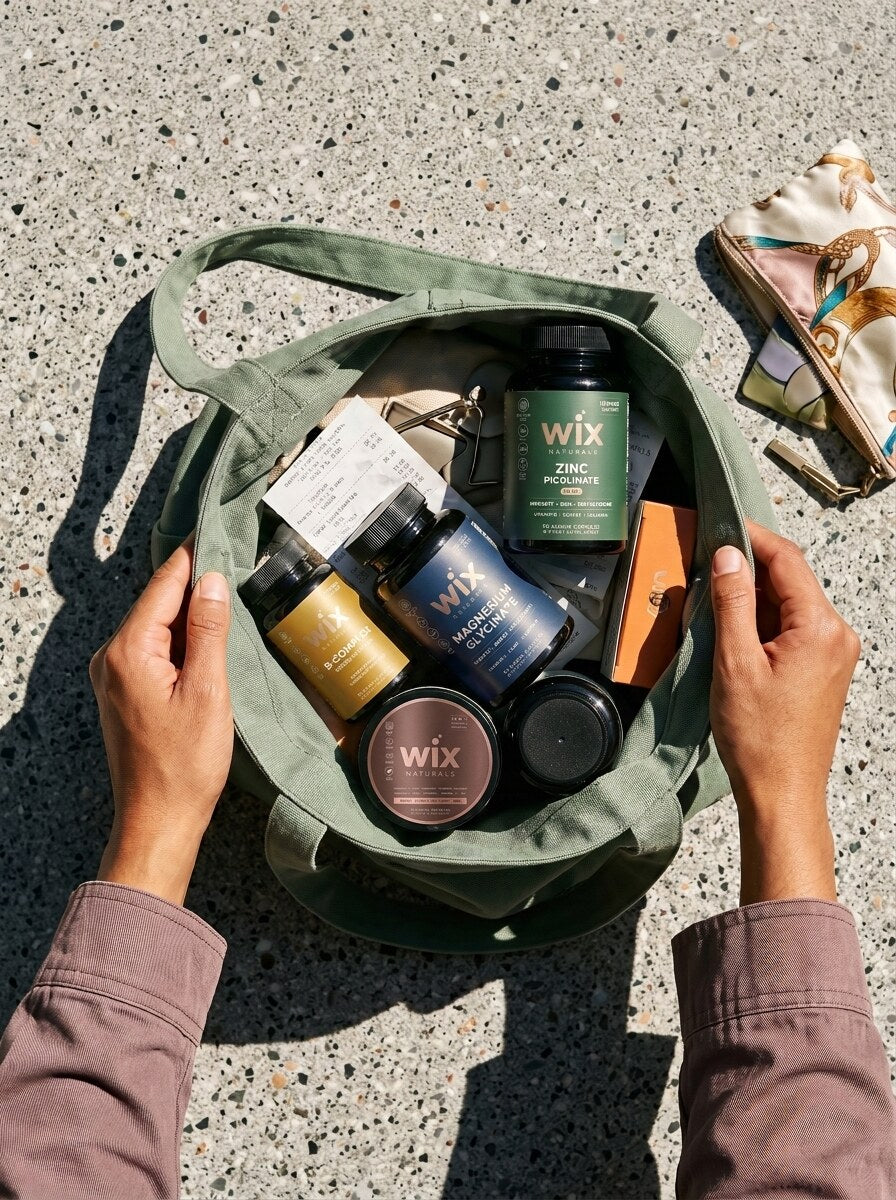 A preview of the wider WIX Naturals Daily Series in an everyday bag